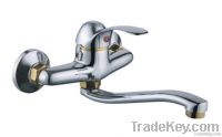 Single handle wall-moun kitchen mixer