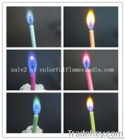 Hot sale product colored flame birthday candle