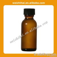 30 ml amber boston round glass bottle