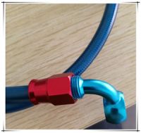 PTFE inner tubing + SS braided + PA coating brake hose brake oil pipe