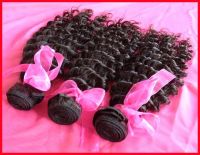 High Quality Grade AAAAA Unprocessed 100% Malaysian Virgin Human Hair Weft Deep Wave Wave Natural Color