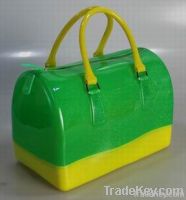 Fashion Ladies Handbag Jelly Bag PVC Casual Bag