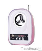 Portable Mini Music Speaker with FM Radio