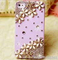 3D Crystal Mobile Phone Case for Iphone 5, Fashion Luxury Inquire now