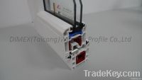 White & High Quality Pvc Profile