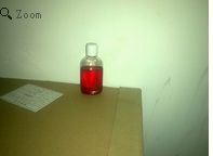 red liquid mercury