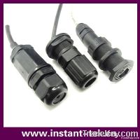 RJ45 waterproof power electrical connector