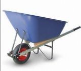 Wheel Barrow with Wooden Wedges for Load Strength From China