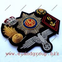 Hand Made Embroidery Bullion Badge  