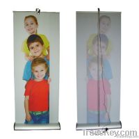 Premier roll up stand Of trade show display