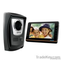 7 inch color video door phone monitor