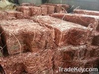 HIgh purity Millberry copper wire scraps 99% min