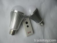 Intellegent LED BULB with remote control -Control Turning on/off separ