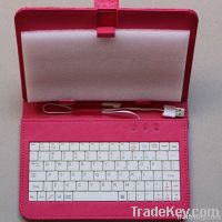 7&quot; Tablet cute pattern keyboard case