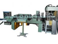 Radiator fin forming machine