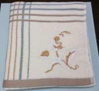 small embroidery bath towel for children cotton towels