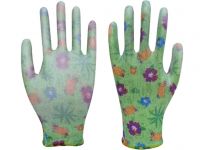PU coating garden gloves/DGP-01 From China