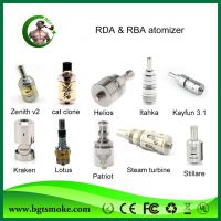Stainless steel e cigarette RDA atomizer