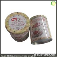 tea tin box / tin manufacture