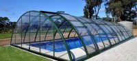 polycarbonate pool enclosure