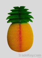 Honeycomb Pineapple Decoration