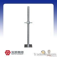 Pre-galvanized/painted steel screw solid/hollow base jack