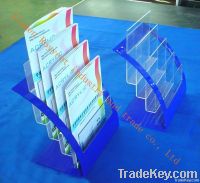 Acrylic magazine holder