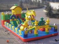 Sell inflatable amusement park, fun city, jumping castle