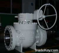 Ball valve, forged trunnion ball valve