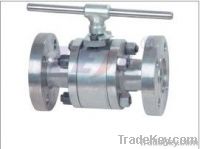 Three-forging ball valve