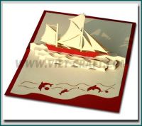 Building 3d  Pop Up Greeting Card