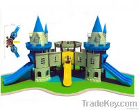 Outdoor playground slide