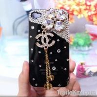 Clovers tassel pendant diamond-encrusted cell phone sets