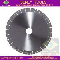 Concrete block diamond wet cut saw blade