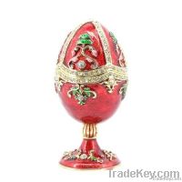 2013 new design easter egg shaped jewelry box(QF3388)