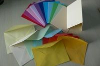 color paper envelope