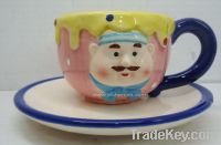 ceramic cups & saucers