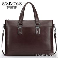 100% Genuine leather men business handbag, Shoulder Bag B1033