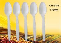 100% biodegradable disposable plastic spoonï¼�XYFS-01