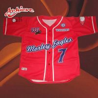 New design Red baseball uniform with full sublimation printing