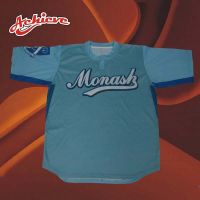 Comfortable sublimation baseball jersey with customized design