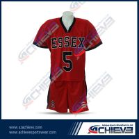 Fashion design custom football wear with full sublimation printing