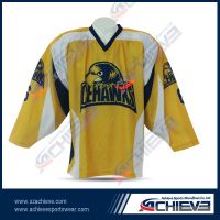 Professional custom design sublimation Ice hockey jersey