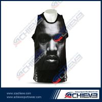 Custom sublimation reversible Basketball Uniform