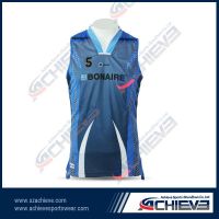 Comfortable breathable basketball jersey for player