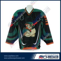 2013 custom sublimation ice hockey jersey