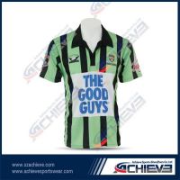 100%polyester sublimate soccer jerseys for sale