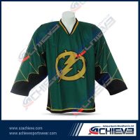 Design sublimation ice hockey uniform