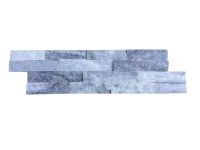 Cloudy Grey Stone Siding