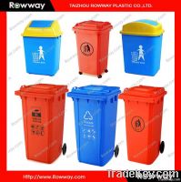 plastic garbage container